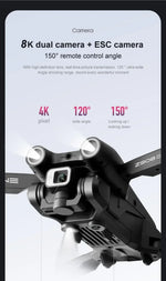 Xiaomi Mijia Z908 Pro max Drone 8K Professional HD Dual Camera Brushless Motor WIFI FPV RC  Folding Quadcopter Helicopter toy