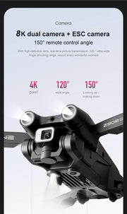 Xiaomi Mijia Z908 Pro max Drone 8K Professional HD Dual Camera Brushless Motor WIFI FPV RC  Folding Quadcopter Helicopter toy