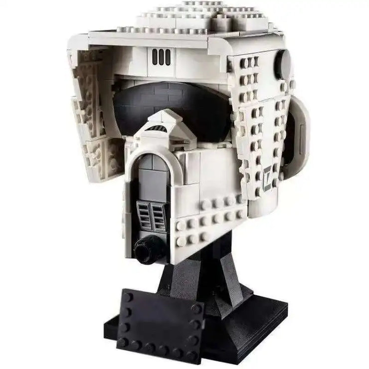 Star Wars Model Figure Stormtrooper Vader Tie Fighter Pilot Helmet Series  Building Blocks Brick Set