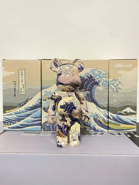 BE@RBRICK 400% 28cm The Great Wave