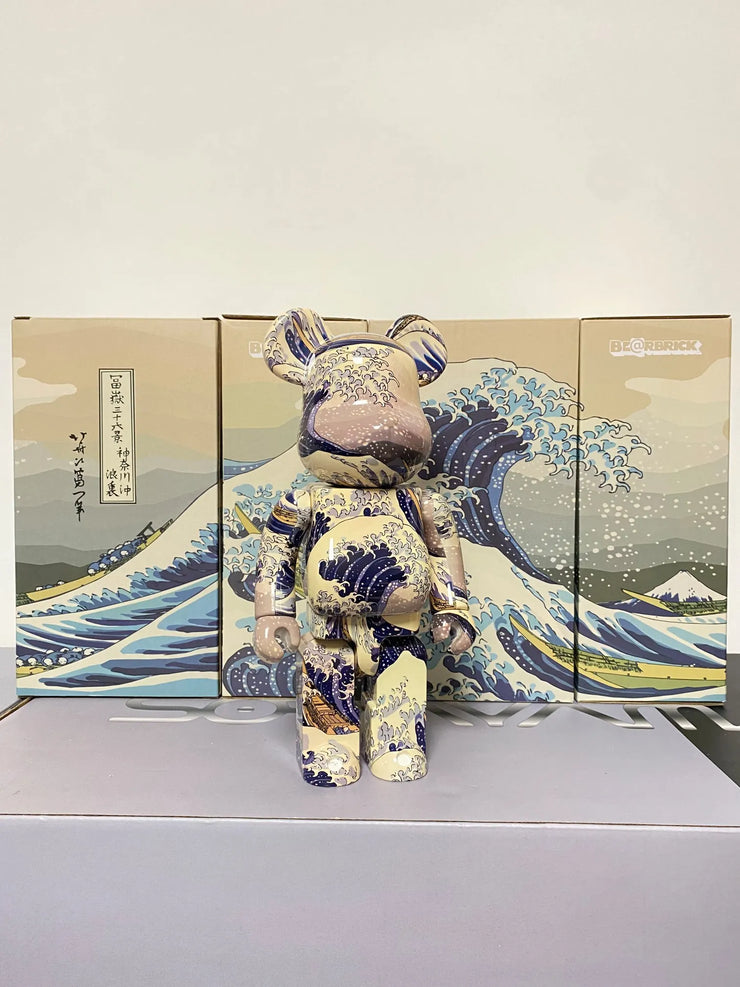 BE@RBRICK 400% 28cm The Great Wave