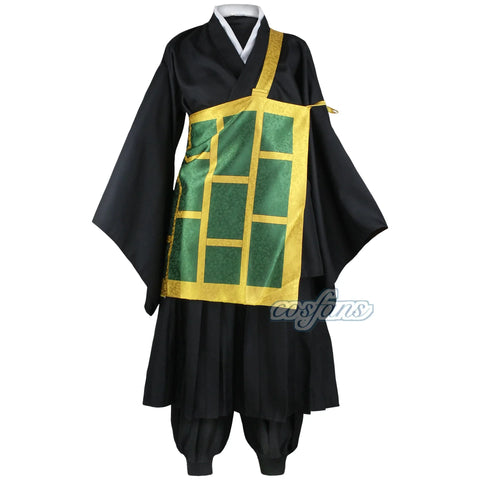 Geto Suguru Cosplay Costume – Blue or Black Anime Kimono Outfit for Men and Women, Ideal for Halloween and Events
