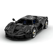 MOC 42143 High-Tech Black SP3 Sports Car Kit Building Bricks 3636 Pcs