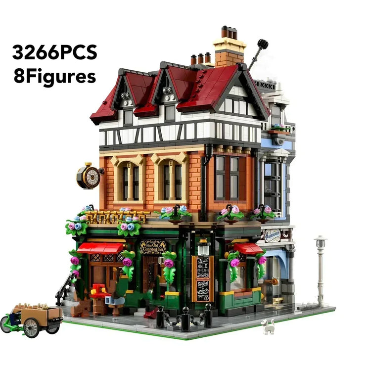 Tudor Corner Modular Building Set – 3266pcs Creative Expert Street View Bricks