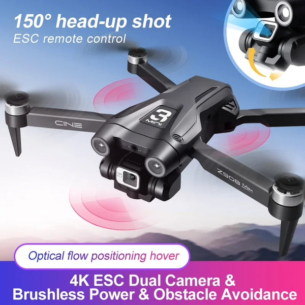 8K Pro Camera Drone — Dual-Camera, Folding Design (Ages 14+)