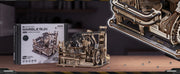 Robotime ROKR Marble Spaceport Electric Model Kit – 3D Wooden Puzzle