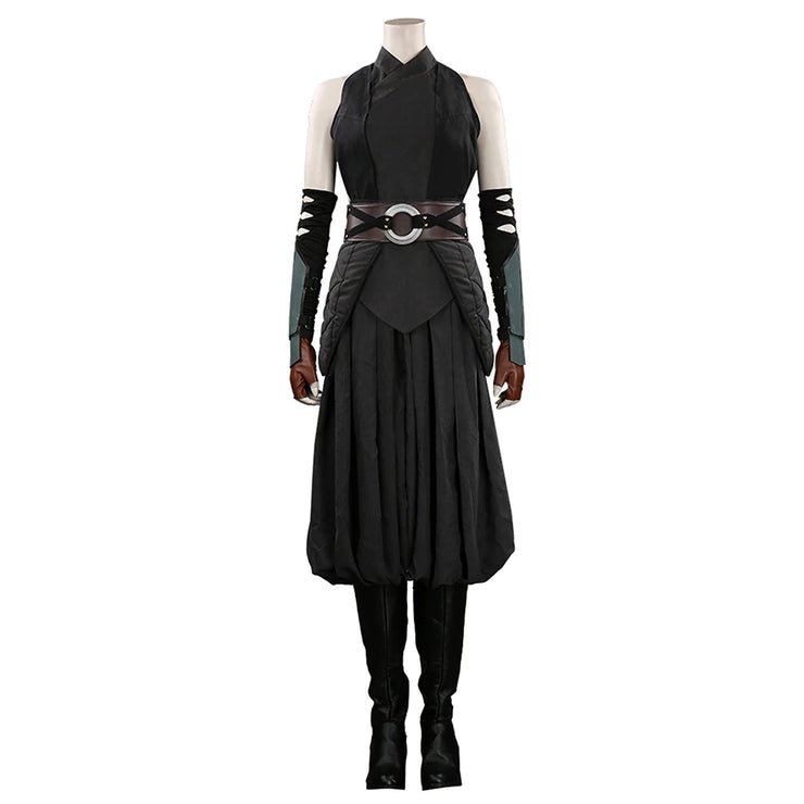 Ahsooka Tano Cosplay Fantasia Jedi Costume Disguise for Women Roleplay Headwear Hat Outfits Halloween Carnival Party Clothes