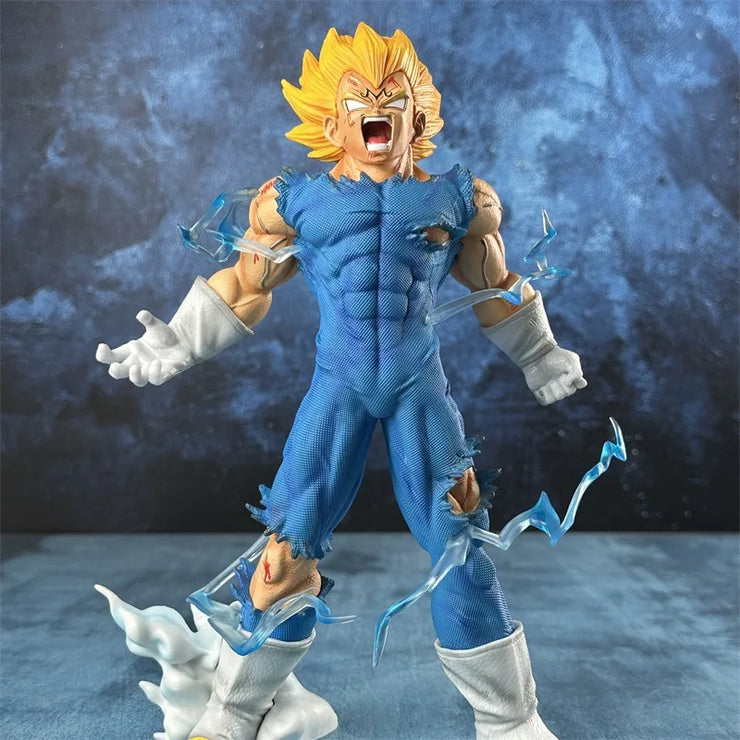 Dragon Ball Z Majin Vegeta Super Saiyan PVC Figure – Self-Destruct Pose Anime Collectible Statue