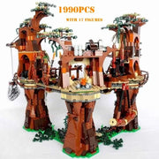 1990Pcs Ewoks Building Villages Blocks Set Model Kids Toy Bricks Kit