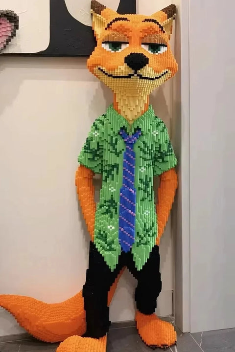 Anime Kawaii Zootopia Children Educational 100cm Tall Three-dimensional Building Blocks Toys