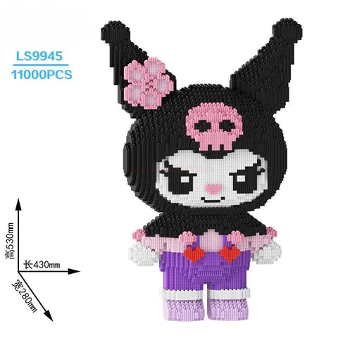 Anime Kawaii Zootopia Children Educational 100cm Tall Three-dimensional Building Blocks Toys