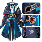 Anaxagoras Cosplay Costume – Honkai: Star Rail Uniform with Wig from Grove of Epiphany Amphoreus for Men and Women, Ideal for Halloween Events