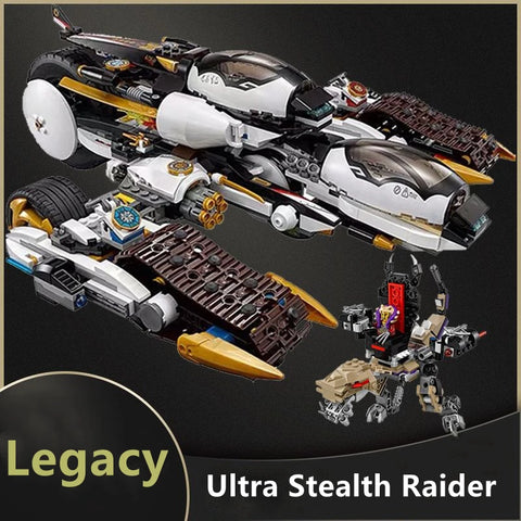 1135pcs Ultra Stealth Raider Building Blocks Bricks with Figrues Ninjasn Serise 70595 Model Toys for Children Birthday Gifts