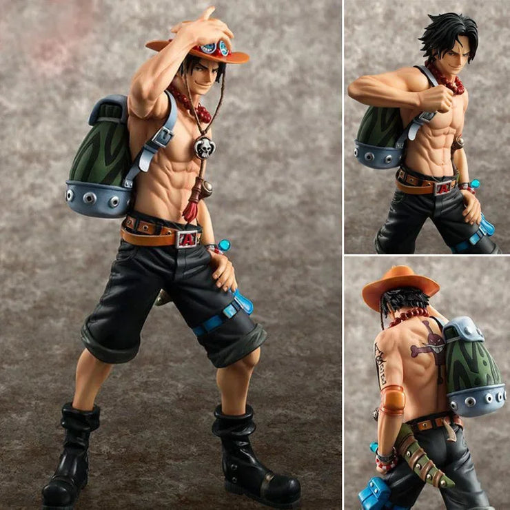 One Piece DX 10th Anniversary Fire Fist Ace & Luffy PVC Figure – Anime Collectible Statue