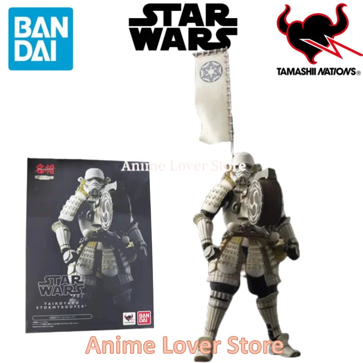 Bandai Original Star Wars Movie Realization Anime Action Figures – Darth Vader, Boba Fett, Kylo Ren & The Mandalorian