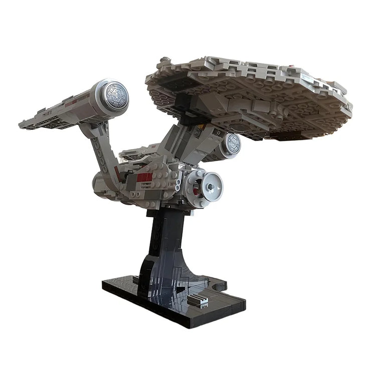USS Enterprise NCC-1701 Midi-Scale Building Blocks Set – Star Trek-Inspired DIY Starship Model Kit