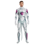 Dragon Ball Frieza Cosplay Spandex Zentai Jumpsuit Outfit