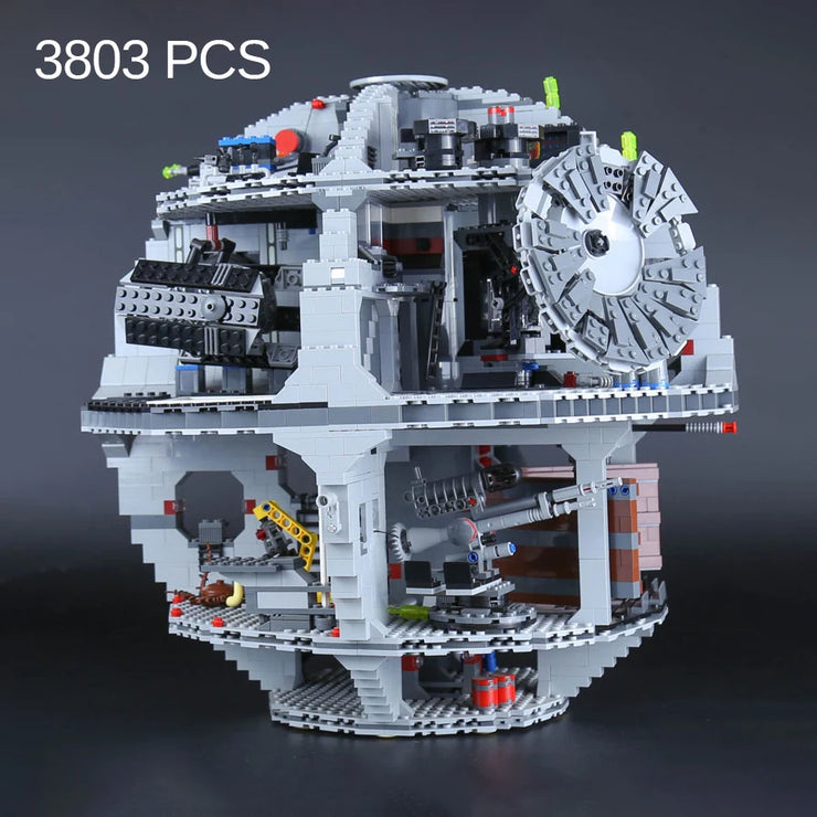 Ship Star Wars DS-1 Platform Display Death Star Building Bricks 3449 - 4126 Pcs