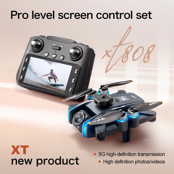 GPS 8K Camera Drone — Dual-Camera, Foldable Design (Ages 14+)