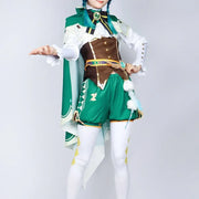Genshin Impact Venti Cosplay Costume Wig Dress