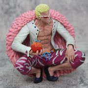 One Piece Donquixote Doflamingo 15cm PVC Figure – Shichibukai Devil Fruit Statue Collectible