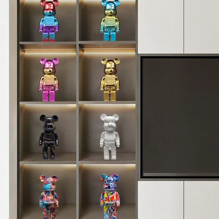 BE@RBRICK Rainbow Resin 400% 28cm Collection Doll