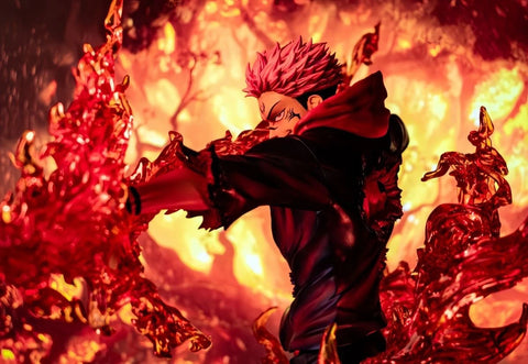 Jujutsu Kaisen Ryomen Sukuna Itadori Yuji Anime Figure Model Toy King Of The Curse Returns To The Extreme Battle Gift Collection