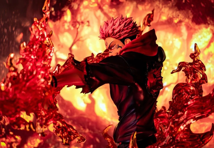 Jujutsu Kaisen Ryomen Sukuna Itadori Yuji Anime Figure Model Toy King Of The Curse Returns To The Extreme Battle Gift Collection