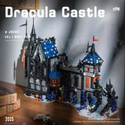 3007Pcs Famous Vampire Draculas Castle Horror House Building Blocks Set Medieval Grand Street View Bricks Toys Christmas Gifts