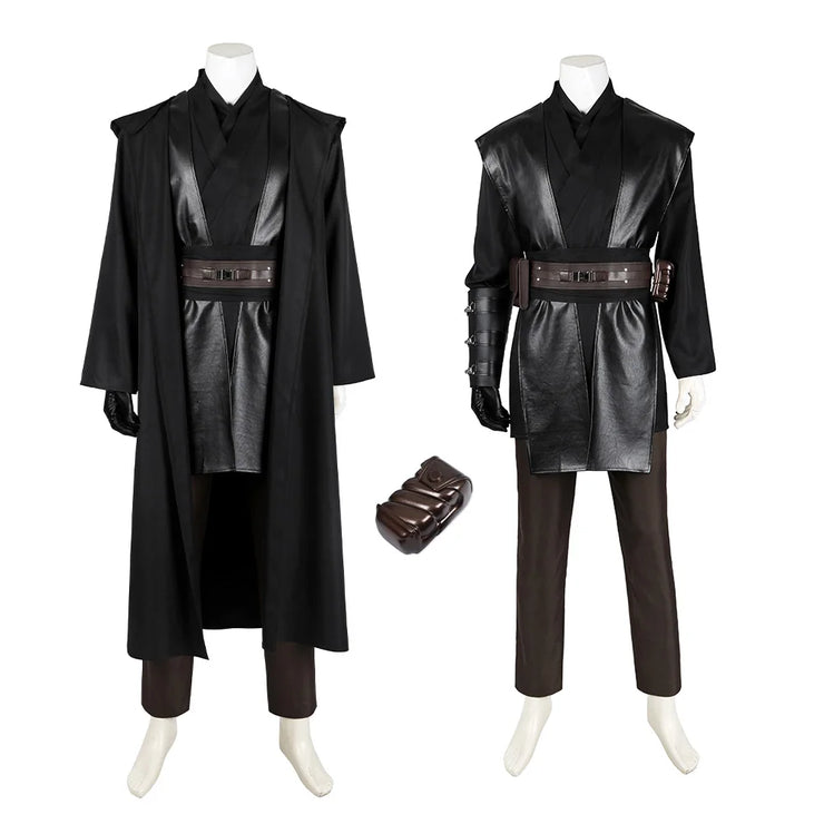 Anakin Skywalker Cosplay Costume – Jedi Outfit for Halloween, Carnival, and Party Events