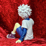 12cm Anime Figures Gon Freecss & Killua Zoldyck – Collectible PVC Action Dolls, 2-Piece Set for Birthday and Christmas Gifts
