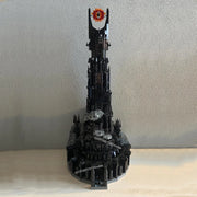 MOC Famous rings Movie Architecture Dark Tower Fortress of Sauron Barad-dur Ultimate Collection 5996 Pcs