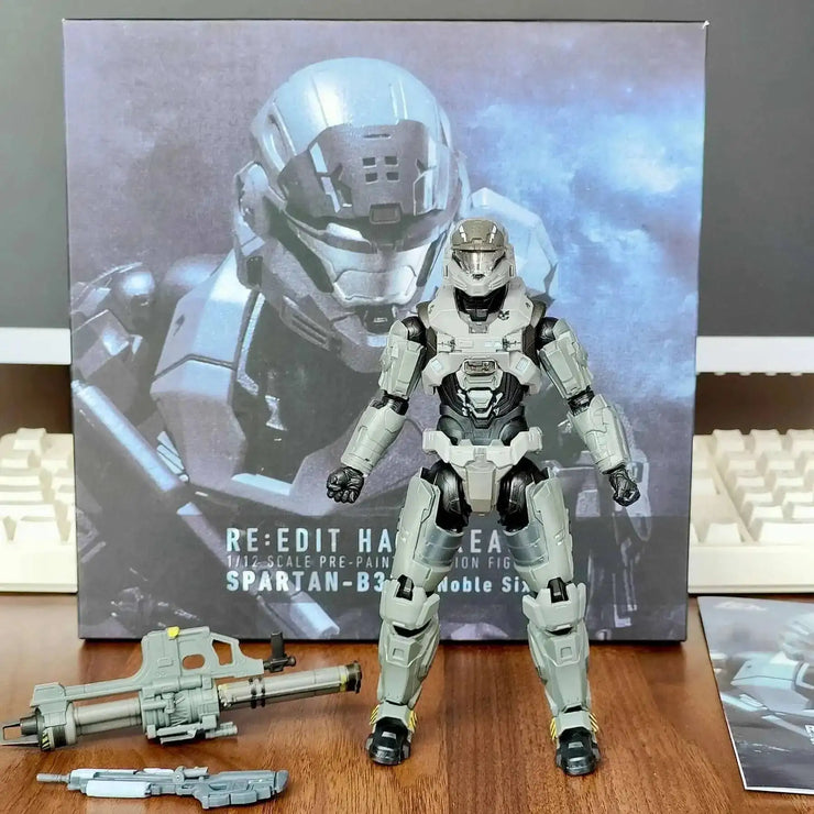 Action Figures Spartan-B312 Noble Six anime figure Halo:Reach Figure