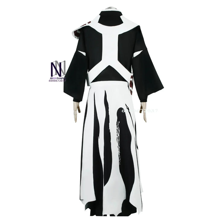 Bleach Thousand-Year Blood War Kurosaki Ichigo Cosplay Costume Wig Shinigami Attire Pauldron Outfit For MenHalloween New Party