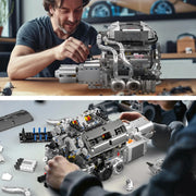 Engine Building Blocks Model Series Technical STEM Toys Moc Tank V8 Engine Supercar W16 Bricks Assembly Toy Set Kids Adults Gift