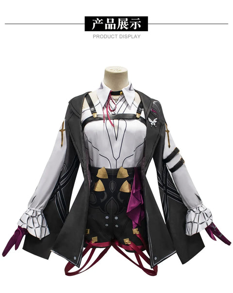 Honkai Star Rail Kafka Cosplay Costume with Wig and Uniform