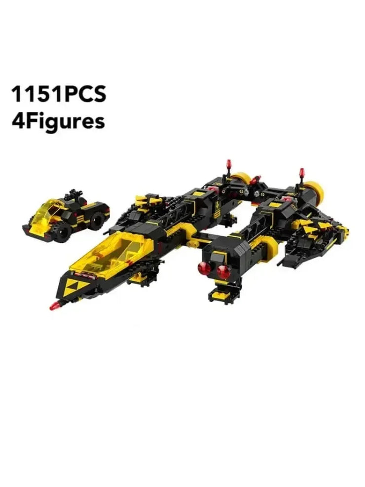 Blacktron Renegade 1151 pieces Building Blocks DIY Assembly Model Children Creative Toys