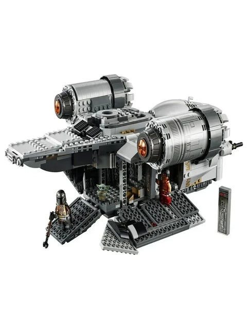 1023pcs Crest Galaxy Spaceship Model Building Blocks