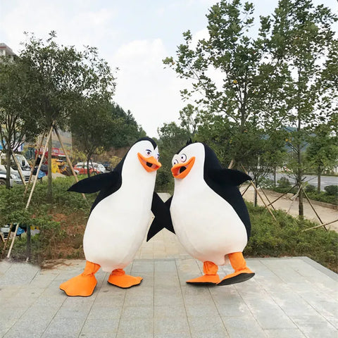 Penguin Mascot Costume – Cartoon Character Cosplay for Advertising, Parties & Carnival Performances