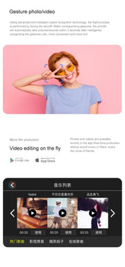 Xiaomi Mijia Z908 Pro max Drone 8K Professional HD Dual Camera Brushless Motor WIFI FPV RC  Folding Quadcopter Helicopter toy