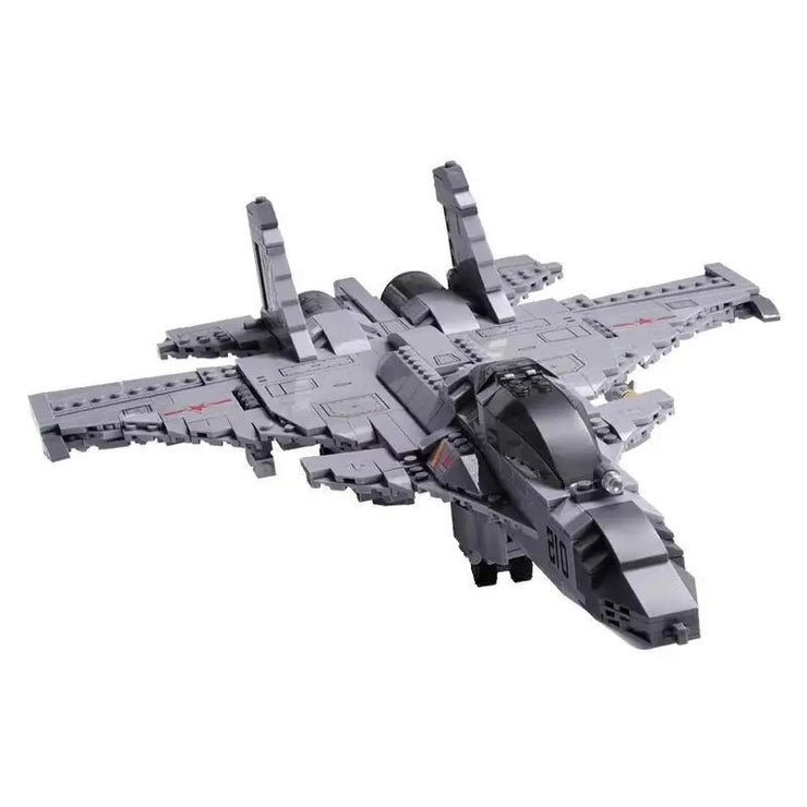 Military Fighter Jet  J-15 Flying Shark Aircraft Building Blocks Brick Set1186PCS