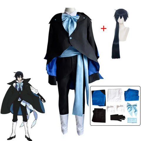 The Case Study of Vanitas Cosplay Costume – Vanitas no Carte Uniform with Wig for Men & Women, Ideal for Halloween or Christmas Parties
