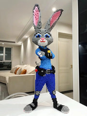 Anime Kawaii Zootopia Children Educational 100cm Tall Three-dimensional Building Blocks Toys