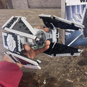 TIE Interceptors Defender 418 pieces  MOC Building Blocks Imperial Fleet Emperor Royal Guard Fighters DIY Brick Space Collection Toys