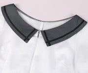 Akemi Homura Cosplay Costume – Puella Magi Madoka Magica Combat Dress with Bow, Wig, and Uniform for Halloween or Party Events