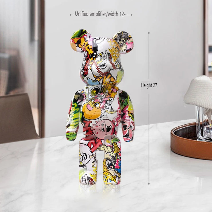 BE@RBRICK Rainbow Resin 400% 28cm Collection Doll