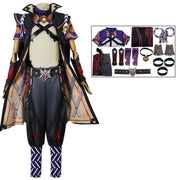 Arataki Itto Kostum Cosplay Permain Genshin Dampak Combat Costume Game Set Anime Halloween Carnival Party Costume