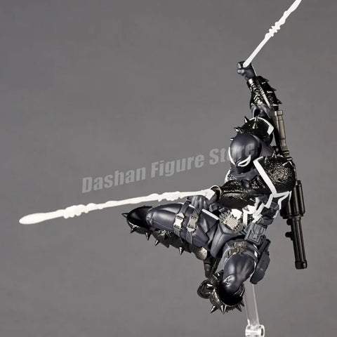 Amazing Yamaguchi Revoltech Agent Venom Action Figure – Superhero Eugene Thompson Model Toy, Perfect Gift Collection