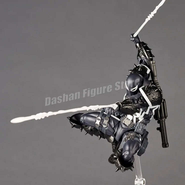 Amazing Yamaguchi Revoltech Agent Venom Action Figure – Superhero Eugene Thompson Model Toy, Perfect Gift Collection