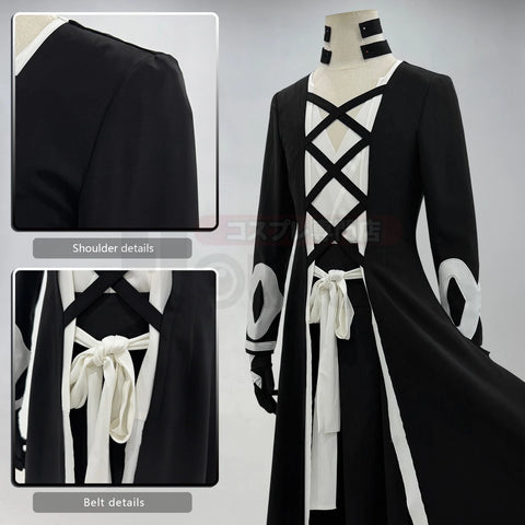 HOLOUN Bleach Kurosaki Ichigo Cosplay Outfit Haori Vest Pants